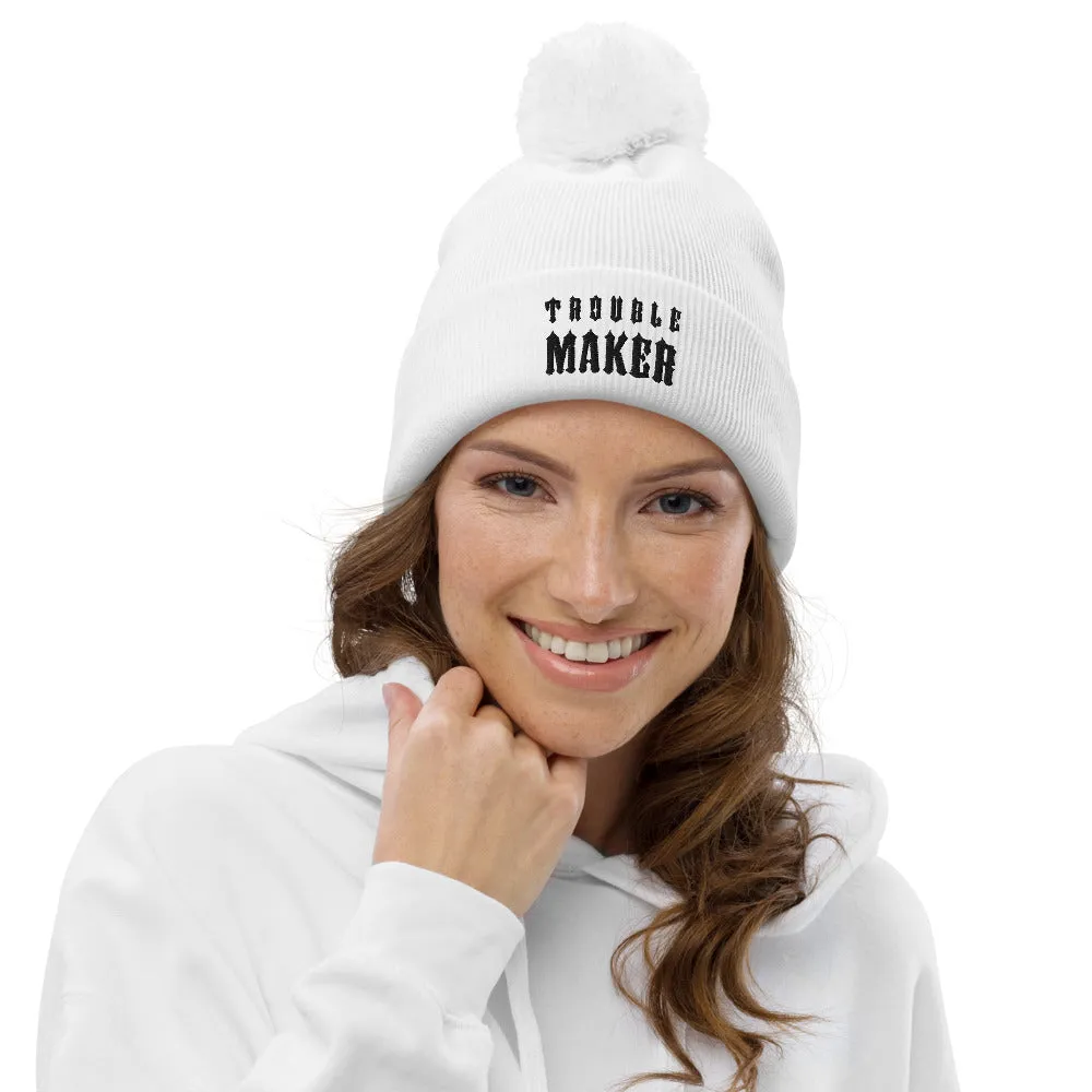 TROUBLE MAKER  POM POM BEANIE