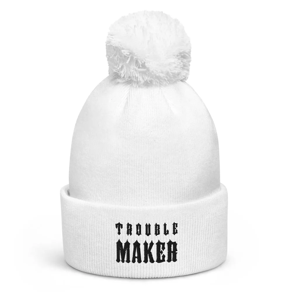 TROUBLE MAKER  POM POM BEANIE