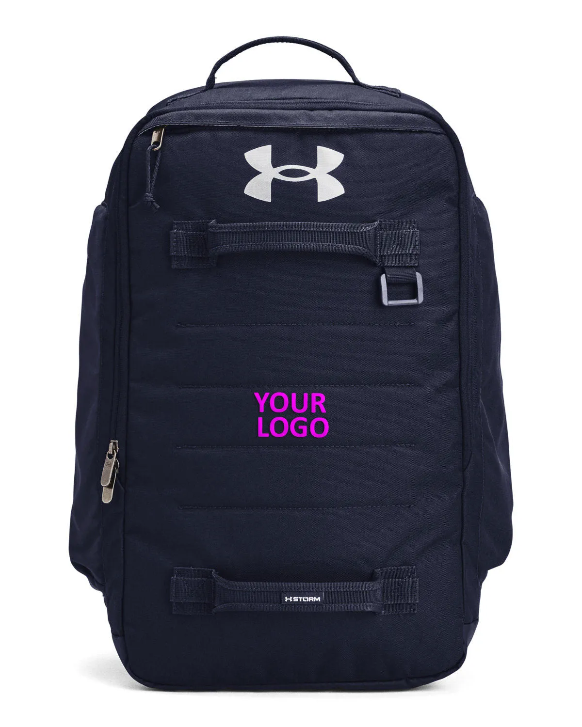 Under Armour Contain 2.0 Custom Backpacks, Medium Navy