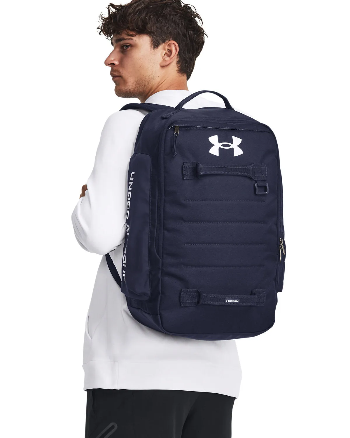 Under Armour Contain 2.0 Custom Backpacks, Medium Navy