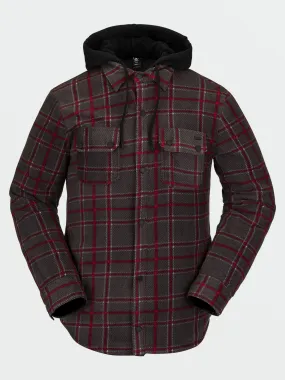 VOLCOM FEILD INSULATED FLANNEL JACKET