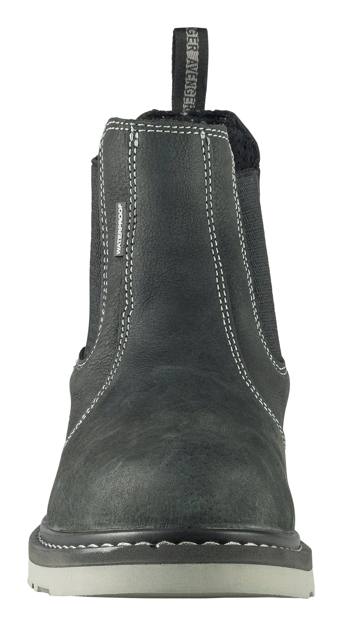 Wedge Black Soft Toe PR EH WP 6" Chelsea Work Boot