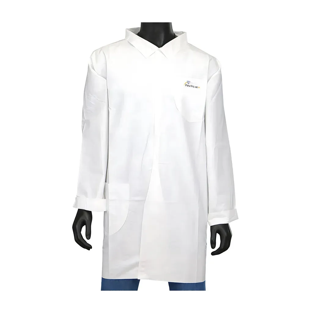 West Chester 3620/2XL PosiWear BA Lab Coat - 2 Pocket 58 gsm