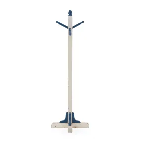 White & Blue Kids Coat Rack