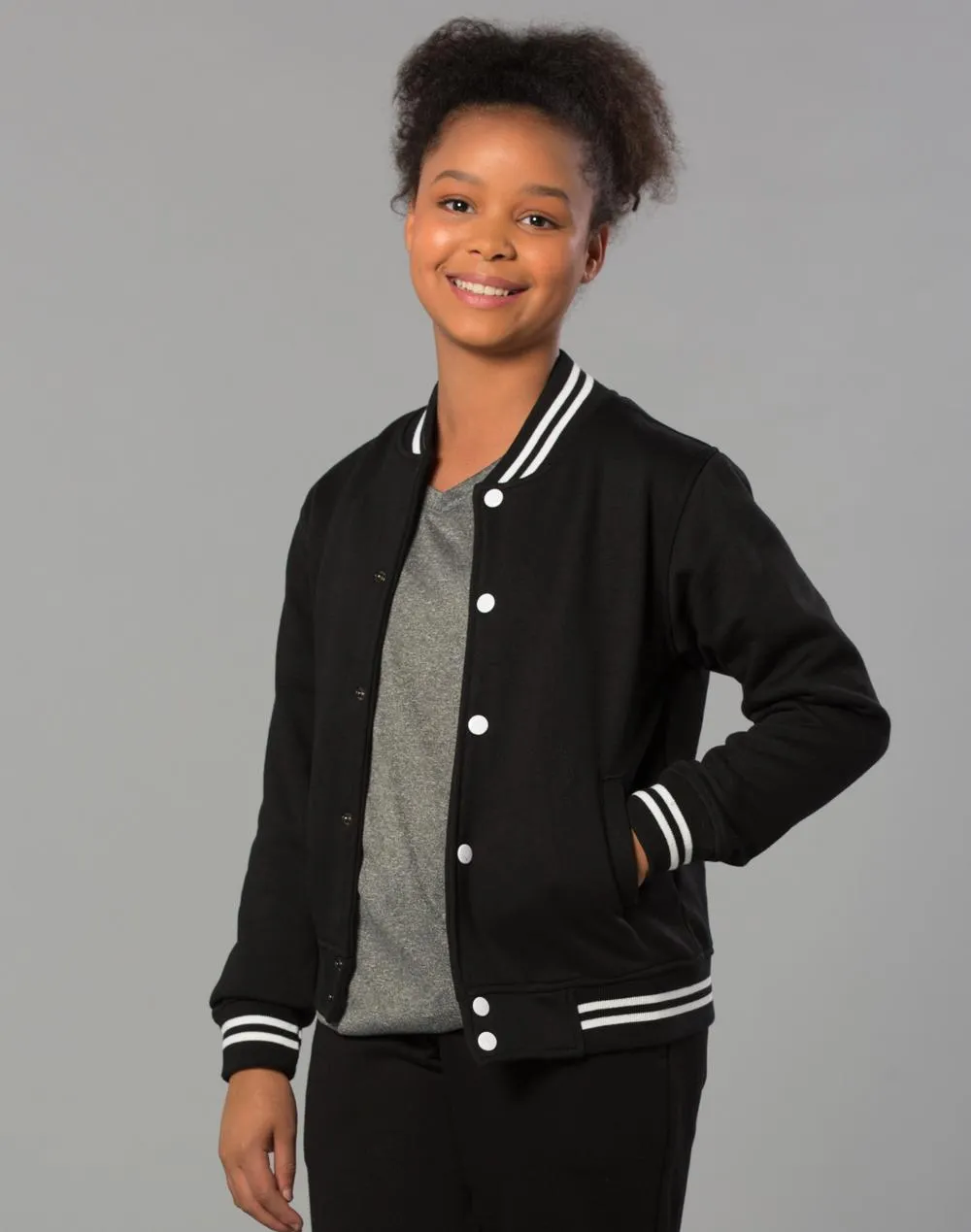 Winning Spirit Kid's Fleece Varsity Jacket (FL11K)